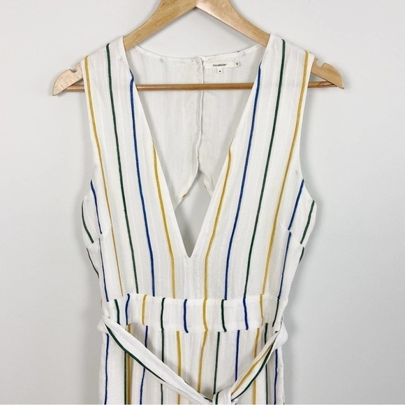 Tularosa Reese Jumpsuit in Ellis Stripe Size M - Picture 3 of 10